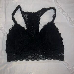 Aerie Lace Black Bralette